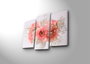 Wallity 3KBPAT-44 Lienzo Decorativo de 3 Piezas Multicolor